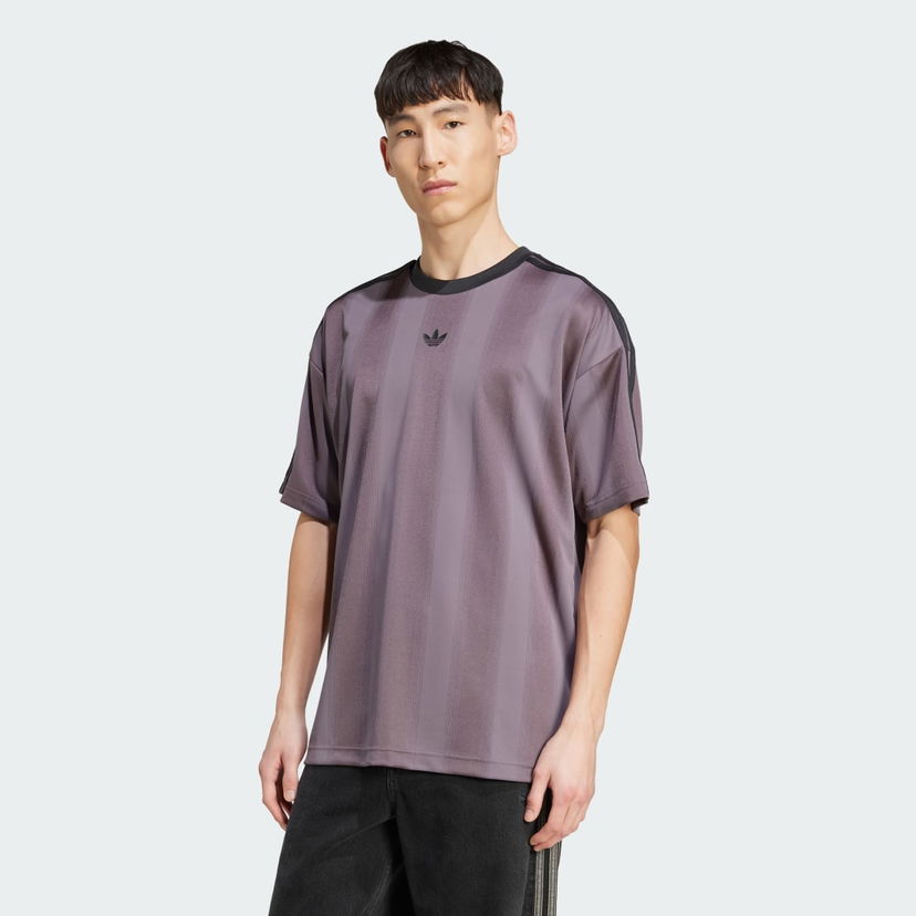 T-shirt adidas Performance Adicolor Jersey T-Shirt Purpur | JW5880