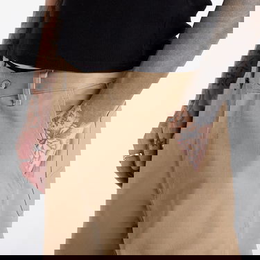 Byxor Carhartt WIP Pants Midland Single Knee Pant Leather Rigid L Beige | I033753.8Y01, 1