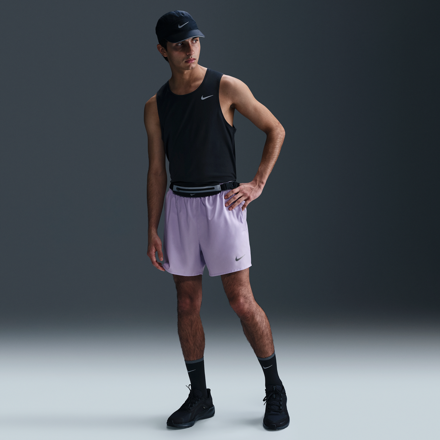 Shorts Nike Challenger Dri-FIT 5" Running Shorts with Liner Purpur | DV9363-515, 0