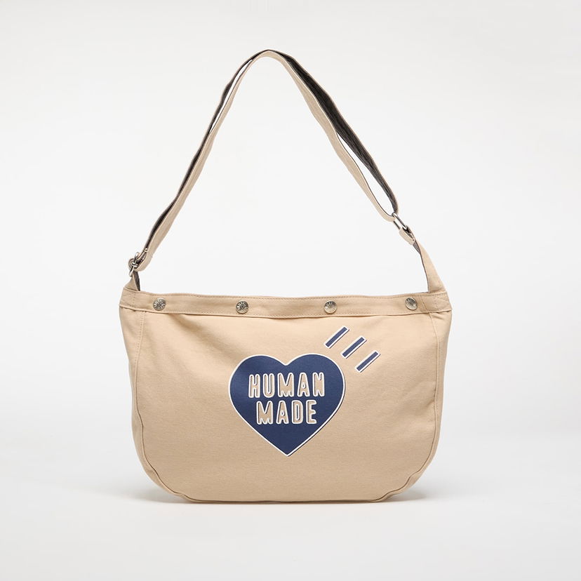 Axelväska Human Made HUMAN MADE Paperboy Bag Beige | HM30GD057BG