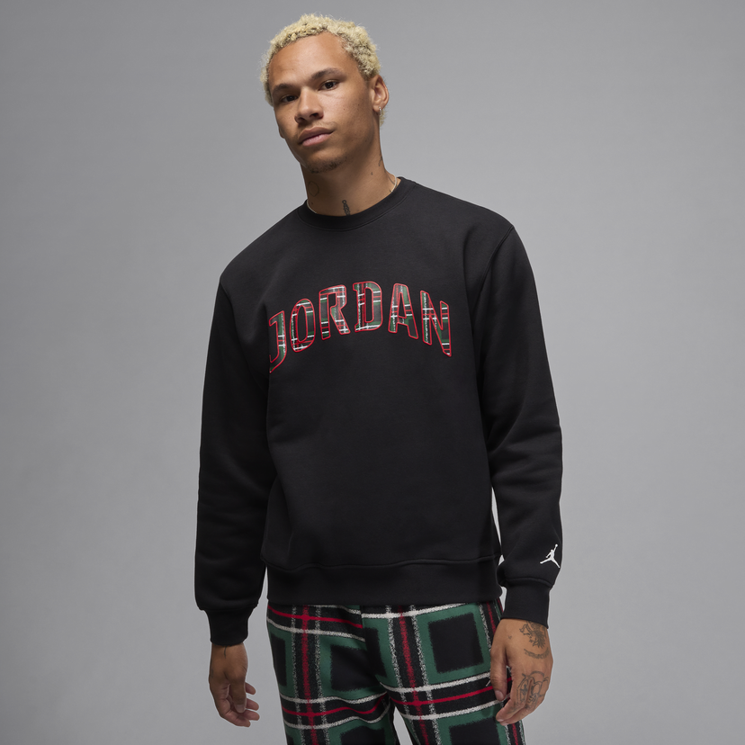 Sweatshirt Jordan Fleece Sweatshirt Svart | FV7460-010