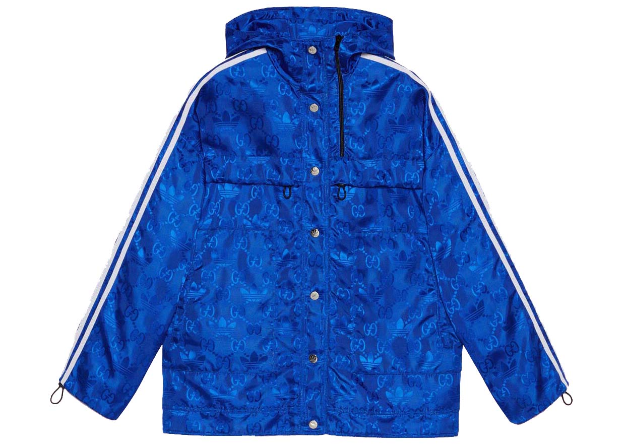 Bomberjacka Gucci adidas x Bomber Jacket Cobalt Blue Blå | 702298 ZAJFW 4153, 0