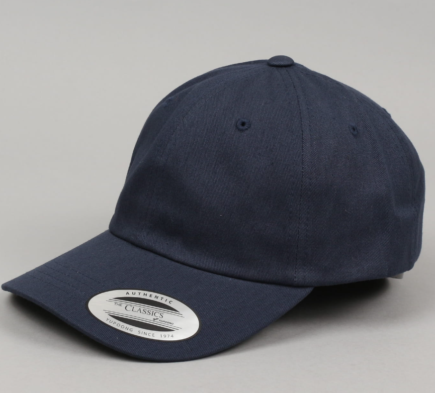 Keps Urban Classics Yupoong Low Profile Cotton Twill Cap Mörkblå | 6245cm Navy, 0