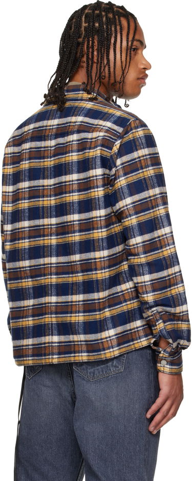 Skjorta Rick Owens Concordians Cropped Overshirt Flerfärgad | DL02E2299 CPGJP, 2