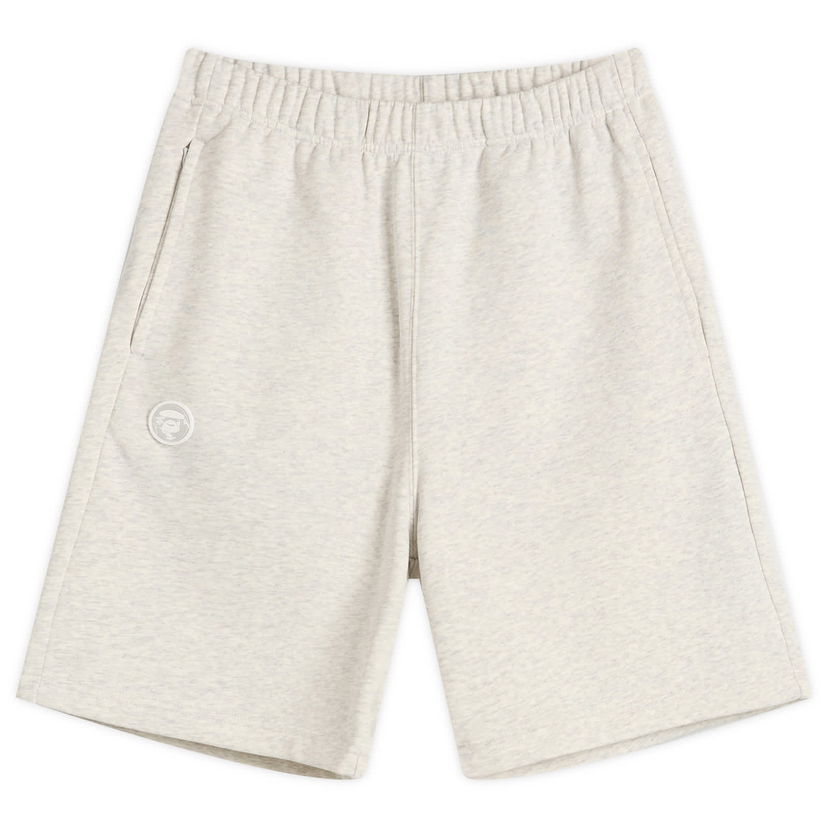 Shorts AAPE by A Bathing Ape AAPE Now Solid Sweat Shorts, Size Large Grå | AAPSPMB676XA-WH2
