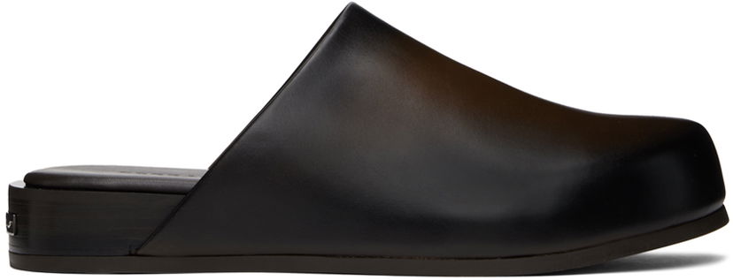 Tillbehör FERRAGAMO Ferragamo Plaque Mules Svart | 768256