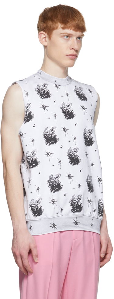 Linne We11done We11done Graphic Print Tank Top Vit | WD-TV1-22-559-U-WH, 4