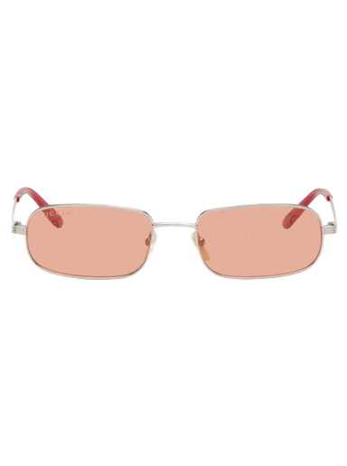 Solglasögon Gucci Rectangular Sunglasses Röd | GG1457S