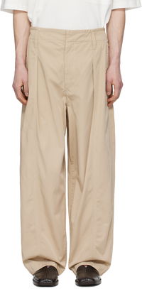 Lemaire Maxi Pleated Trousers