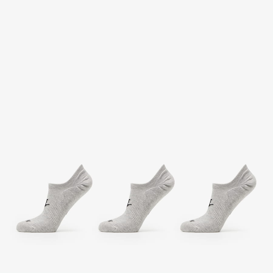 Strumpor Nike Everyday Plus Cushioned Footie Socks Grå | DN3314-063, 0