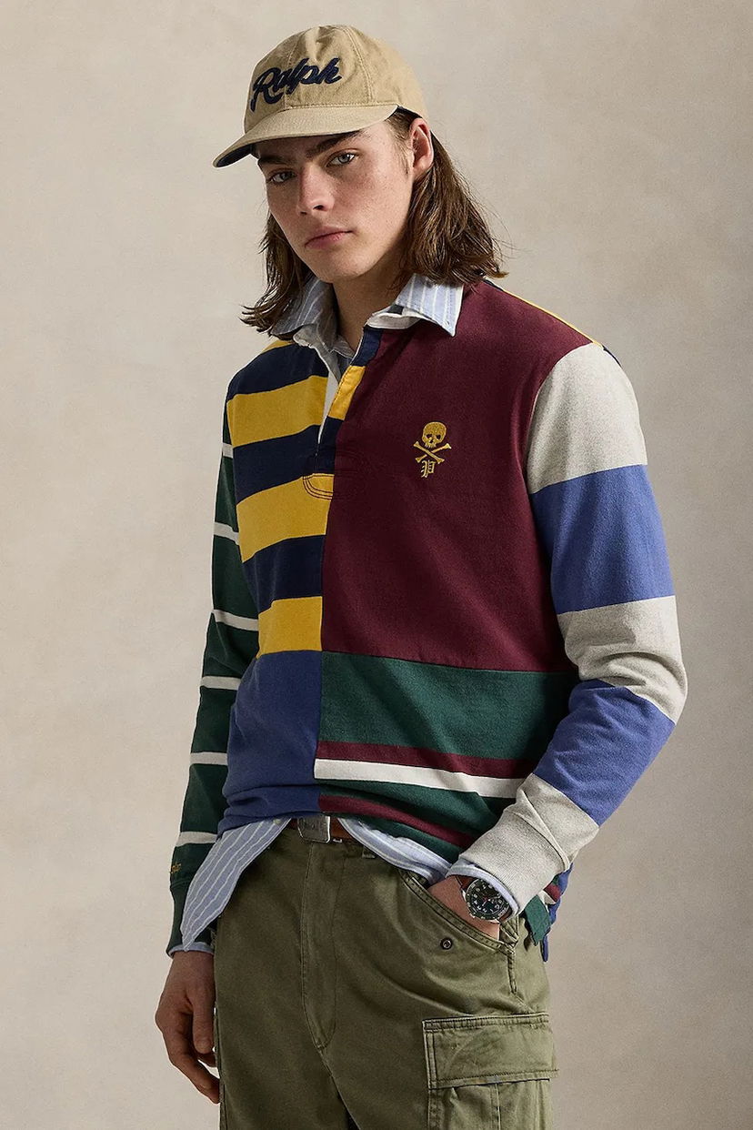 T-shirt Polo by Ralph Lauren Polo Ralph Lauren Lsrugbyclsm1 Long Sleeve Rugby Shirt Flerfärgad | 710971831