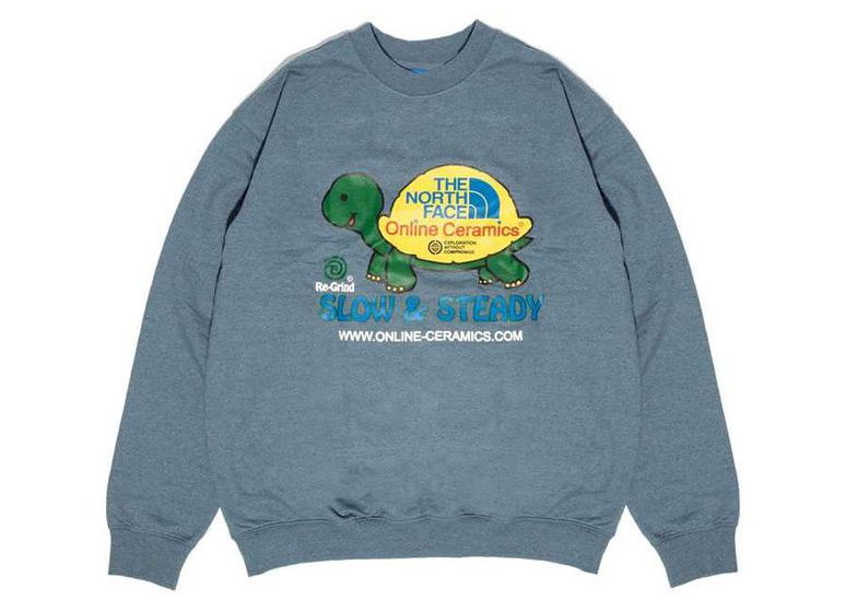 Sweatshirt The North Face x Online Ceramics Regrind Turkos | TNF-234