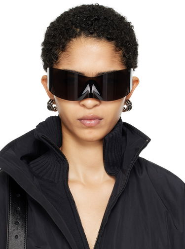Solglasögon Balenciaga Balenciaga Avant Premier Panther Mask Sunglasses Svart | BB0299S-001, 3