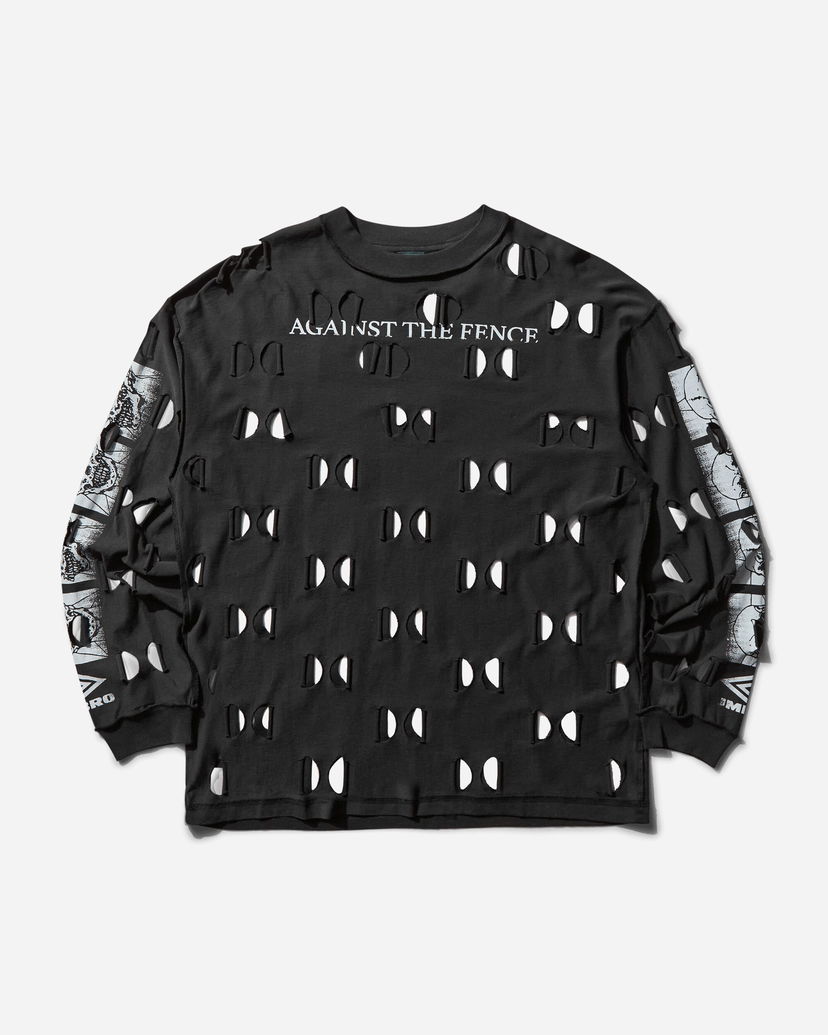 T-shirt Umbro Against The Fence Longsleeve T-Shirt Svart | UBMW0290JY82 BLK0020