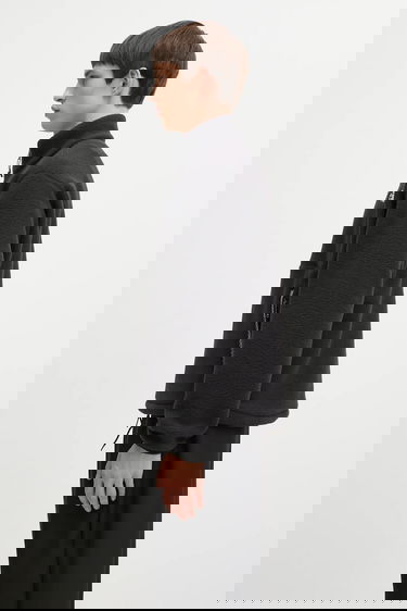 Sweatshirt The North Face Fleeski Quarter-Zip Sherpa Fleece Pullover Svart | NF0A88XRKX71, 1