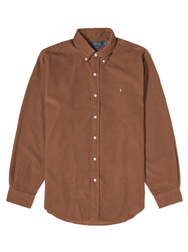 Skjorta Polo by Ralph Lauren Corduroy Button Down Shirt Brun | 710853123010