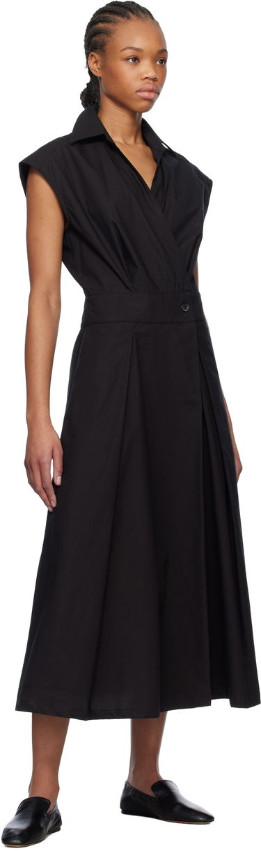 Klä A.P.C. A.P.C. Athena Midi Dress Svart | COEVD-F35149, 3