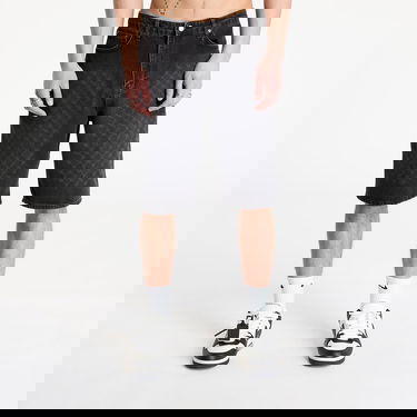 Shorts DAILY PAPER Daily Paper Laser Monogram Denim Shorts Svart | 2511132, 0