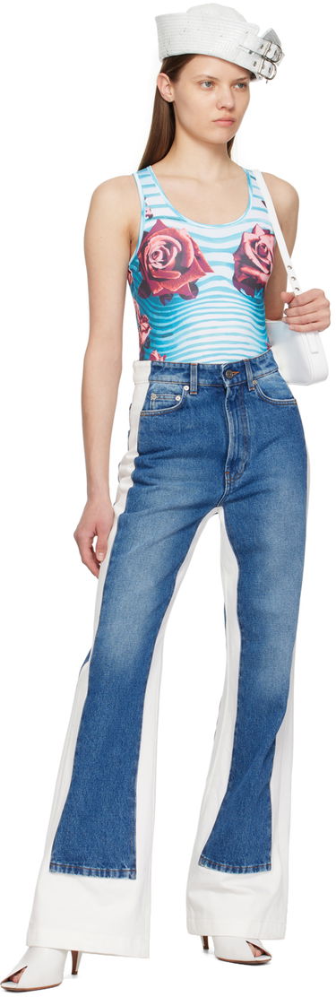 Kropp Jean Paul Gaultier Gaultier Flower Print Bodysuit Flerfärgad | 24/25-F-BD030-J551-503001, 4