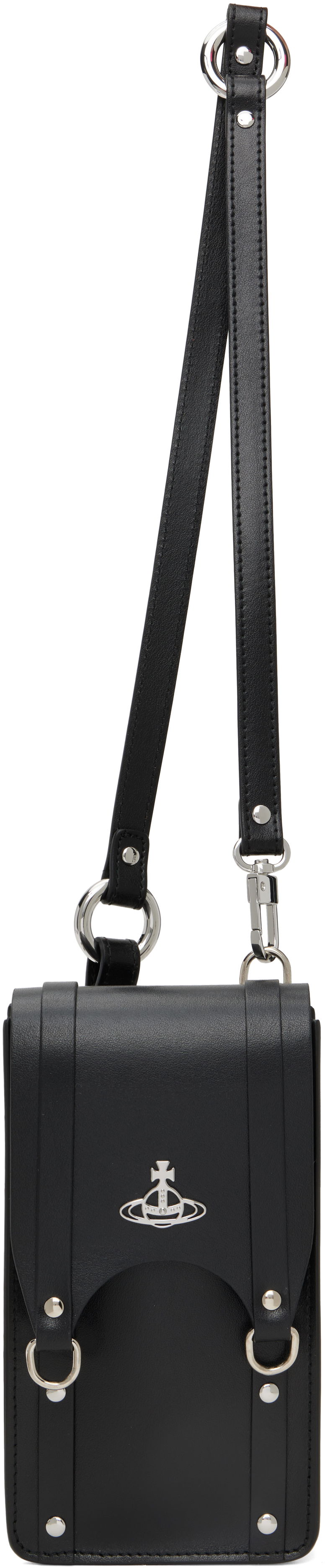 Axelväska Vivienne Westwood Vivienne Westwood Mini Max Crossbody Bag Svart | 5801000DU-L003T-
