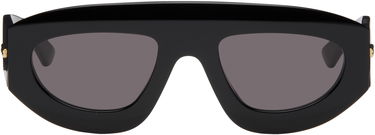 Solglasögon Bottega Veneta Bottega Veneta Ultrathin Shield Sunglasses Svart | BV1358S-001, 0