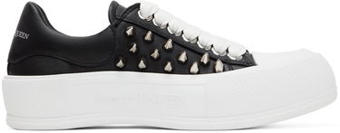 Sneakers och skor Alexander McQueen Deck Plimsoll Sneakers Svart | 708083WHT9K, 0