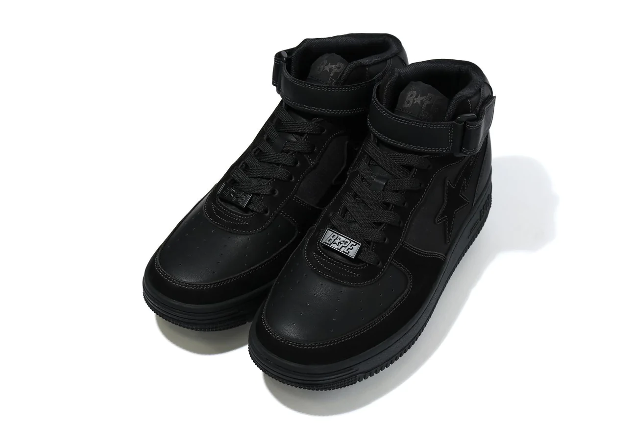 Sneakers och skor BAPE Military Sta Mid "Black" Svart | 1H30191006 BLK, 1