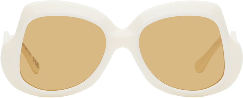 Solglasögon Marni Marni Quelyfish Sunglasses Vit | KHO