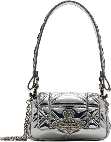 Handväska Vivienne Westwood Vivienne Westwood Small Hazel Quilted Shoulder Bag Metallisk | 4603000IW-S0024-, 0