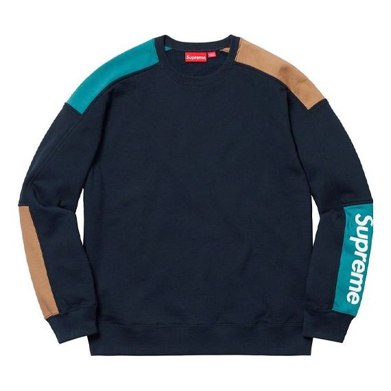 Sweater Supreme Supreme Formula Crewneck Sweatshirt Mörkblå | SUP-SS19-002