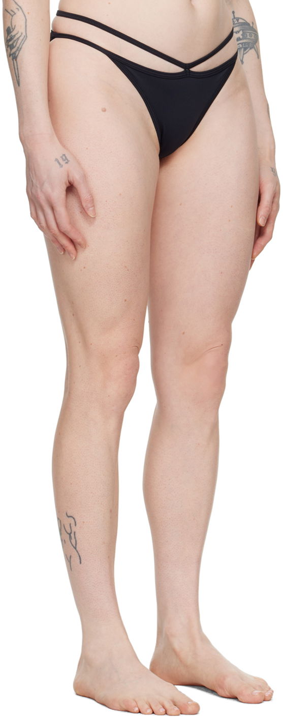 Trosor Baserange Nida String Bikini Bottom Svart | SWNP-PA-000, 1
