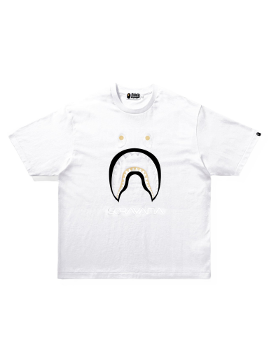 T-shirt BAPE Hajime Sorayama x Shark Tee Vit | 001TEH231945
