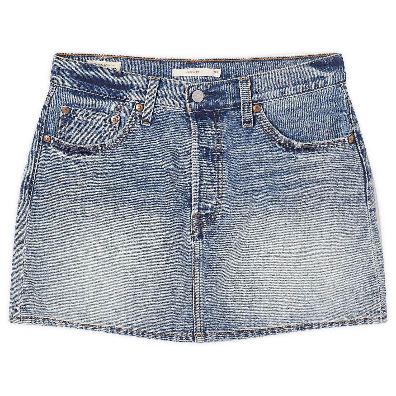 Kjol Levi's Denim Mini Skirt Size 25" Blå | A4694-0022, 0
