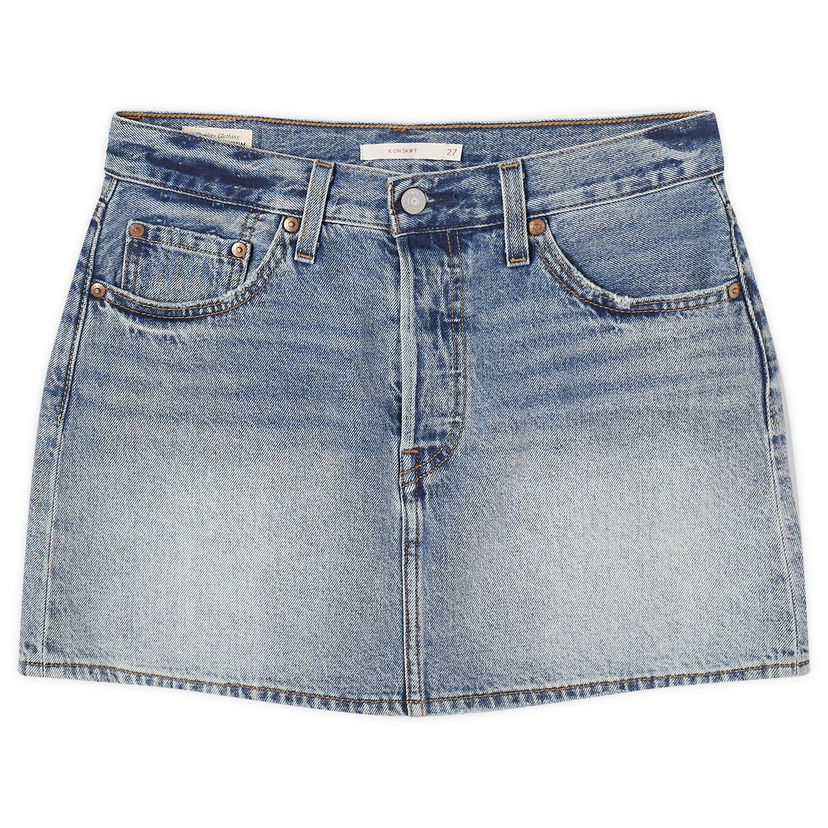 Kjol Levi's Denim Mini Skirt Size 25" Blå | A4694-0022
