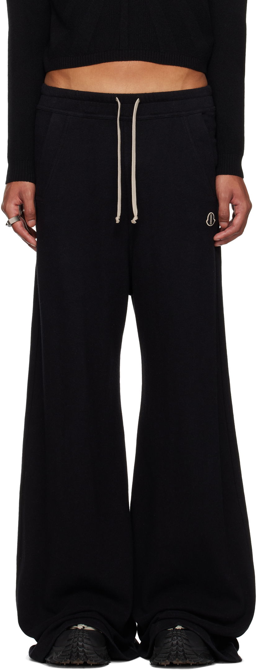 Träningsbyxor Rick Owens Sweatpants Svart | MU02D8H02 M4435