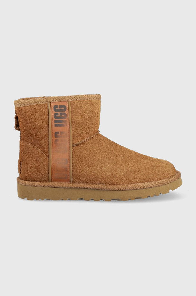 Sneakers och skor UGG Classic Mini Side Logo II Chestnut Brun | 1134962.CHE