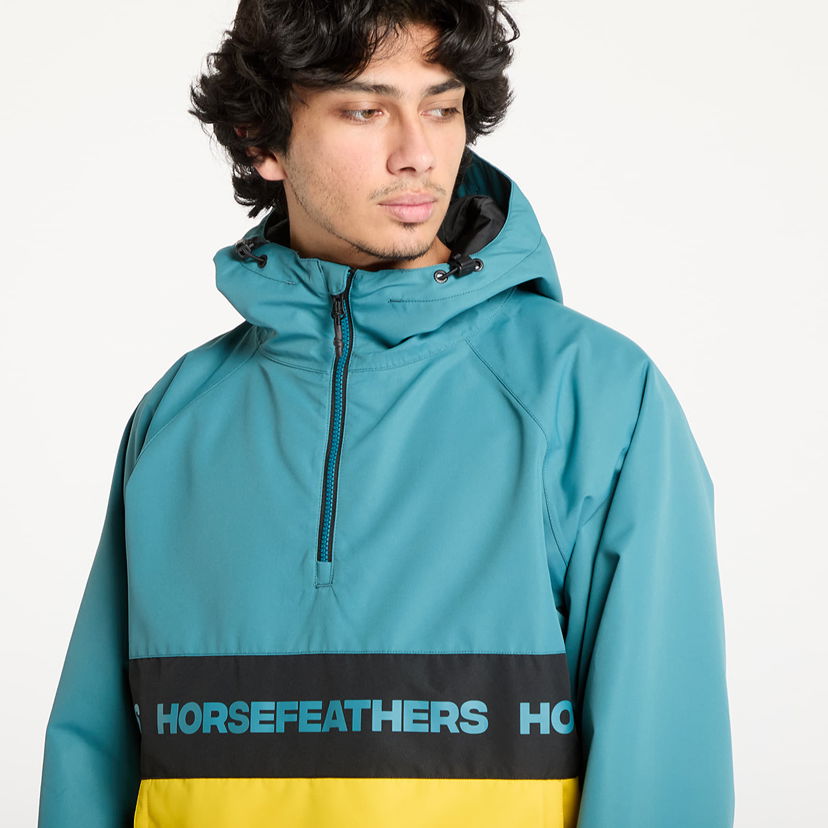 Vindjacka Horsefeathers Horsefeathers Gordie Anorak Jacket Blå | OM322D