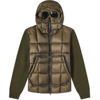 Sweatshirt C.P. Company Goggle Crew Knit "Olive Night" Grön | 15CMKN214A-006390M-670, 1