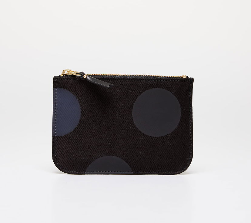Plånbok Comme des Garçons Rubber Dot Wallet Black Svart | SA8100RD