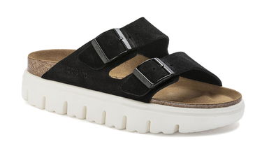 Sneakers och skor Birkenstock Arizona Chunky Suede Leather Narrow Fit Svart | 1023717, 2