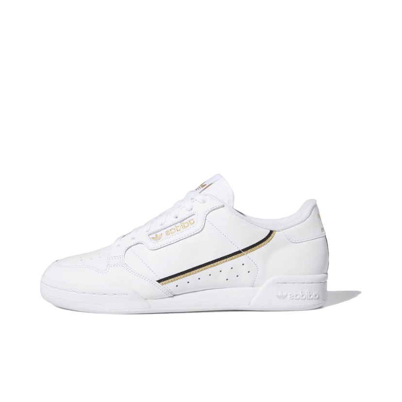 Sneakers och skor adidas Originals Continental 80 Gold Metallic Vit | EG5663