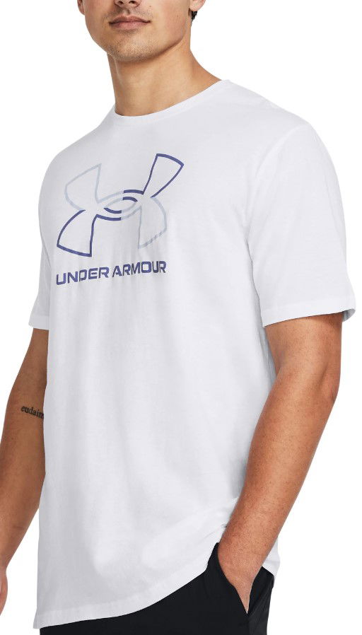 T-shirt Under Armour GL FOUNDATION UPDATE SS-WHT Vit | 1382915-101
