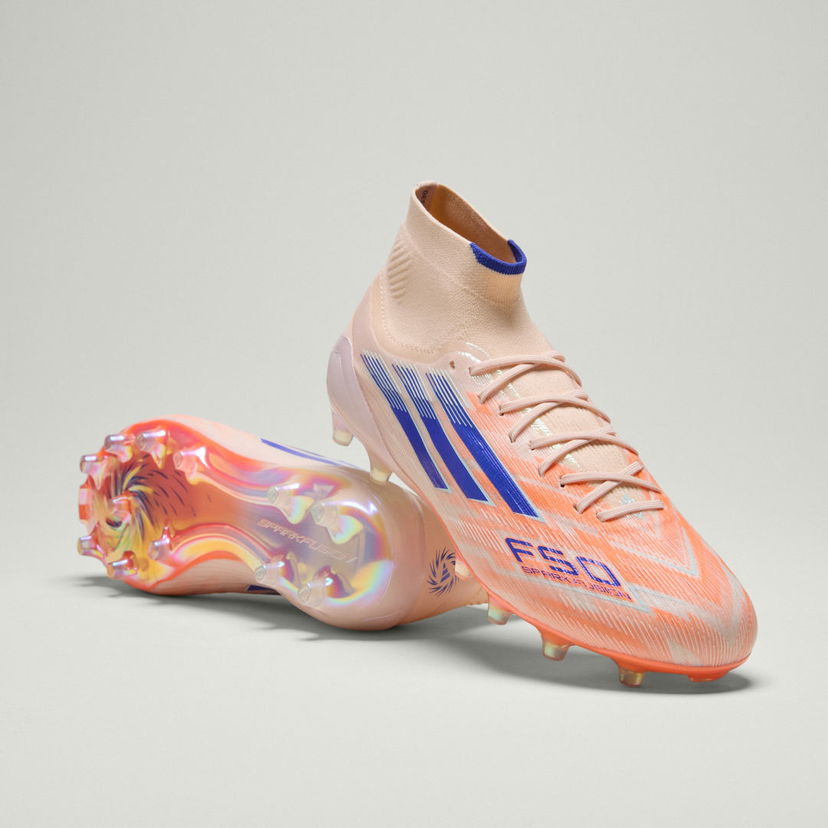 Sneakers och skor adidas Performance F50 Sparkfusion Elite Mid Firm Ground / Artificial Grass Orange | JH7647