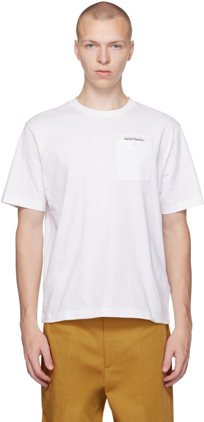 T-shirt Palm Angels White Sartorial Vit | PMAA088E23JER0010103