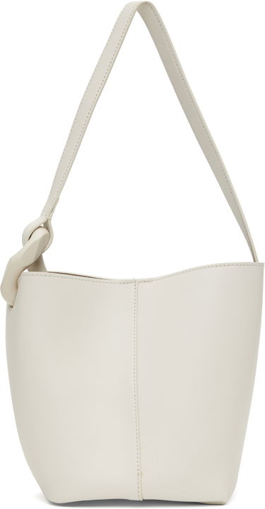 Handväska JW Anderson JW Anderson Small JWA Corner Bucket Tote Vit | HB0706-LA0351, 0