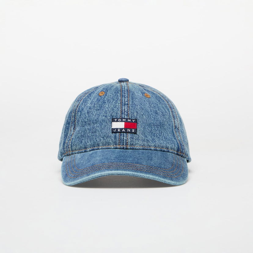 Keps Tommy Hilfiger Tommy Jeans Heritage Mid Denim Cap Blå | AM0AM13288 1A4