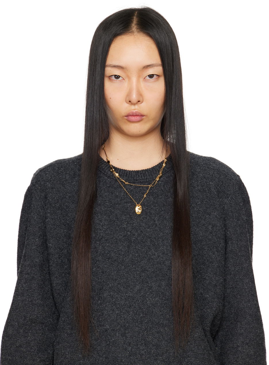 Halsband LEMAIRE LEMAIRE Layered Charm Necklace Metallisk | JW0019 LO036, 1