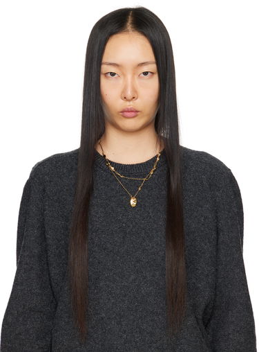 Halsband LEMAIRE LEMAIRE Layered Charm Necklace Metallisk | JW0019 LO036, 1