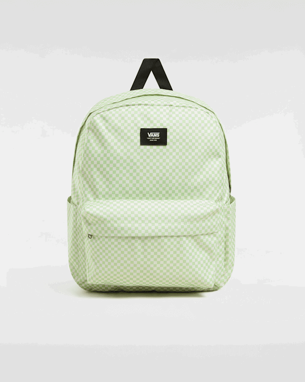 Ryggsäck Vans Old Skool Check Backpack Grön | VN000H4XCLH, 0