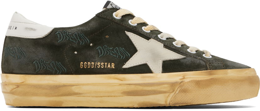 Sneakers och skor Golden Goose Super Star High Foxing Grön | GMF00672.F006144.35894